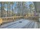 Spacious deck with wooded backdrop at 2536 Nw Ridgecrest Dr Nw, Kennesaw, GA 30152