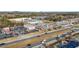 Aerial view of shopping center near highway at 86 Trailview Ln, Hiram, GA 30141