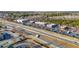 Aerial view of shopping center and highway at 86 Trailview Ln, Hiram, GA 30141