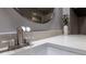 Modern bathroom sink faucet with waterfall design at 970 Sidney Marcus Ne Blvd # 2113, Atlanta, GA 30324