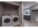Bright laundry room with LG washer and dryer at 970 Sidney Marcus Ne Blvd # 2113, Atlanta, GA 30324