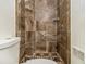 Updated bathroom with a tiled shower and mosaic floor at 2070 Brannen Se Rd, Atlanta, GA 30316