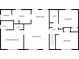Main floor plan, including 2 bedrooms and 2 baths at 396 Southern Trace Dr, Rockmart, GA 30153