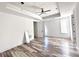 Spacious bedroom with hardwood floors and ceiling fan at 545 Angier Ne Ave, Atlanta, GA 30308