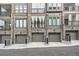 Exterior of modern townhomes with private balconies and attached garages at 400 Pratt Se Dr # 1403, Atlanta, GA 30315