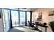 Bright home office with city view and modern workspace setup at 950 W Peachtree Nw St # 904, Atlanta, GA 30309