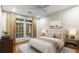 Serene bedroom with french doors leading to balcony and filled with natural light at 273 12Th Ne St # 210, Atlanta, GA 30309