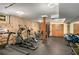 Fully-equipped gym provides a complete workout experience with treadmills, weights, and other modern exercise machines at 273 12Th Ne St # 210, Atlanta, GA 30309