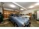Attached garage with space for two cars and storage at 4955 H D Atha Rd, Covington, GA 30014