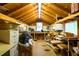 Large workshop with ample storage and workbench at 4955 H D Atha Rd, Covington, GA 30014