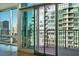 Private balcony with city views at 923 Peachtree Ne St # 1624, Atlanta, GA 30309