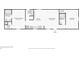 Single story floor plan with 3 bedrooms, 2 bathrooms, and a Gathering room at 127 Cambridge Ct, Hampton, GA 30228