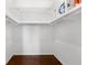 Large walk-in closet with wire shelving and hanging space at 1230 Piedmont Ne Ave # 405, Atlanta, GA 30309