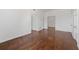 Hardwood floor hallway with doors at 1230 Piedmont Ne Ave # 405, Atlanta, GA 30309