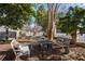 Private patio with seating area, perfect for relaxing at 1230 Piedmont Ne Ave # 405, Atlanta, GA 30309