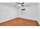 Spacious bedroom with wood flooring and ceiling fan at 410 Martin Dr, Jonesboro, GA 30238