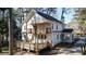 Two-story house with white siding and wooden deck at 2301 N Decatur Rd, Decatur, GA 30033