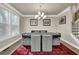 Bright dining room with hardwood floors and a large dining table at 3179 Clairebrooke Ave, Atlanta, GA 30341