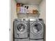 Laundry room with side-by-side washer and dryer at 3179 Clairebrooke Ave, Atlanta, GA 30341