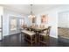 Open dining area features seating for six and natural light at 4801 Daniel Mill Rd, Winston, GA 30187