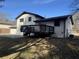 A backyard with a small deck at 2715 Heritage Ln, Morrow, GA 30260