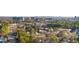 Expansive aerial view of tree-lined neighborhood with city skyline in the distance at 2678 Greentree Se Dr, Marietta, GA 30067