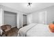 Spacious bedroom with double closets and comfortable bed at 2678 Greentree Se Dr, Marietta, GA 30067