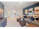 Spacious bonus room with TV and comfortable seating at 7049 Brushwood Bend (Lot 59), Lithonia, GA 30058