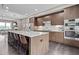 Contemporary kitchen featuring stainless appliances, modern cabinets, and a large island at 215 Arizona Ne Ave # 2, Atlanta, GA 30307