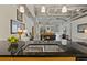 Modern kitchen with stainless steel appliances and granite countertops at 5200 Peachtree Rd # 3116, Chamblee, GA 30341
