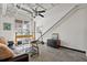 Home office space with large window and a modern desk setup at 5200 Peachtree Rd # 3116, Chamblee, GA 30341
