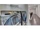 Laundry room with modern Samsung washer and dryer at 1190 Smithwell Pt, Kennesaw, GA 30152