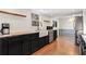 Modern kitchen features stainless steel appliances and white farmhouse sink at 5371 Tall Oak Dr, Marietta, GA 30068