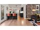 Open concept kitchen with island seating and modern cabinetry at 5371 Tall Oak Dr, Marietta, GA 30068