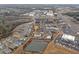 Aerial view of community and surrounding area at 6320 Halcyon Garden Dr, Alpharetta, GA 30005