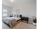 Cozy bedroom with natural light, plush carpet, and contemporary decor at 6320 Halcyon Garden Dr, Alpharetta, GA 30005