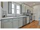 Updated kitchen with stainless steel appliances, sleek countertops, and a stylish backsplash at 725 Oakland Se Ave, Atlanta, GA 30315