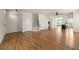 Spacious living room with hardwood floors offering an open concept layout at 1284 Park Bench Pl, Mableton, GA 30126