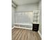 Mudroom features a bench with storage, hooks, a shelf and a small three drawer chest at 4863 Amsler Rd, Ellenwood, GA 30294
