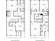 Two-story home floor plan, showing multiple bedrooms and baths at 1442 Casteel Lake Ln # 277, Buford, GA 30518