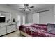 Bedroom with patio doors and a view of the backyard at 1606 Fieldgreen Overlook, Stone Mountain, GA 30088