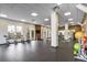 Fitness center with various equipment and plenty of space at 1567 Brunswick St, Lithia Springs, GA 30122
