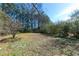 Spacious backyard with mature trees at 2105 Fellowship Rd, Tucker, GA 30084