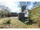 Backyard with shed and playset at 2105 Fellowship Rd, Tucker, GA 30084