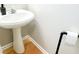 Simple bathroom with pedestal sink at 320 Kentshire, Lawrenceville, GA 30044