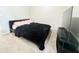 Simple bedroom with a double bed and a large TV at 320 Kentshire, Lawrenceville, GA 30044