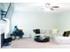 Spacious living room with sectional sofa and fireplace at 320 Kentshire, Lawrenceville, GA 30044