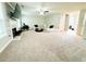 Open living room with a large sectional sofa at 320 Kentshire, Lawrenceville, GA 30044