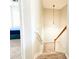 Upstairs hallway with carpeted flooring and staircase at 320 Kentshire, Lawrenceville, GA 30044