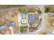Community features tennis courts, pool, and playground at 65 Centerport Dr, White, GA 30184